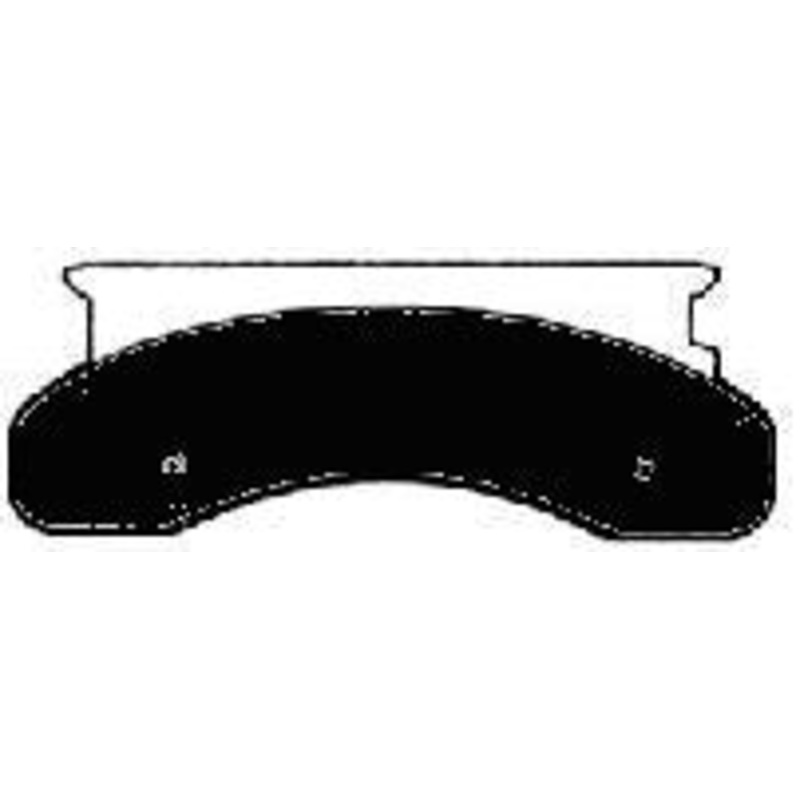 Porterfield Brake Pads for 1992 FORD F350 1 Ton 2WD DRW  3 1/2 Rear Shoe