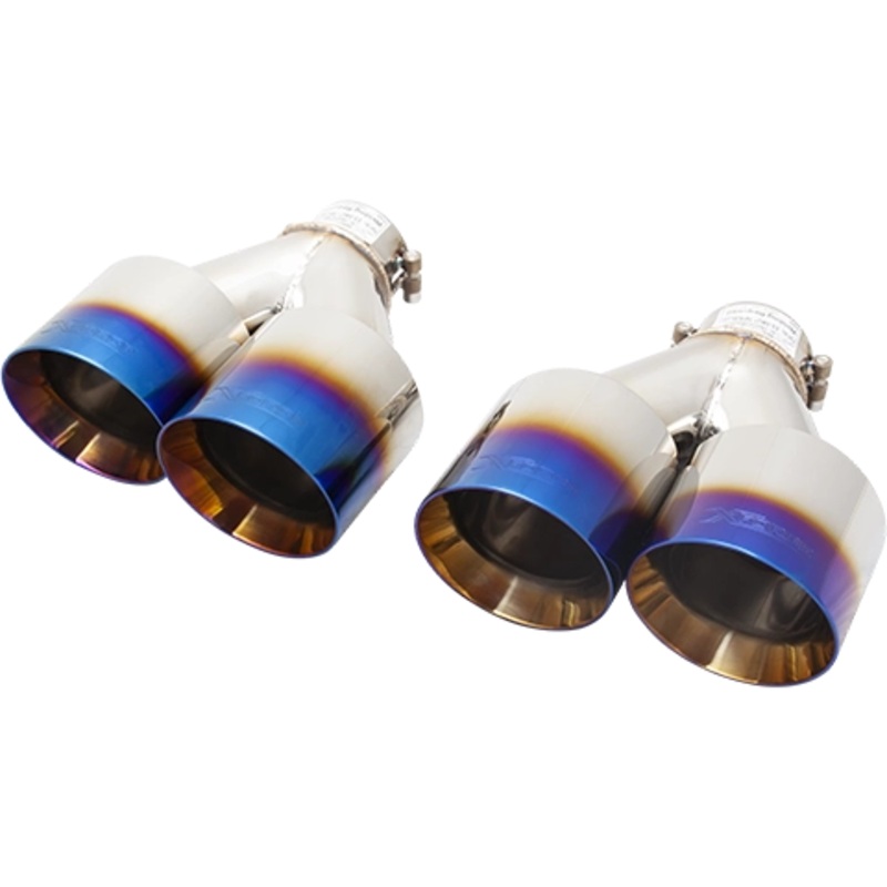 XForce Burnt Blue Exhaust Tips | 2011-2021 Subaru WRX/STI (ES-SW27-BLUETIP)