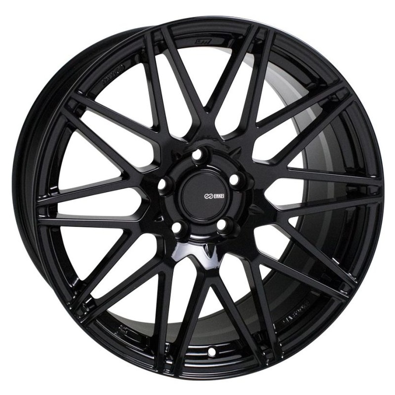 Enkei TMS 18×9.5 5×114.3 15mm Offset 72.6mm Bore Gloss Black Wheel