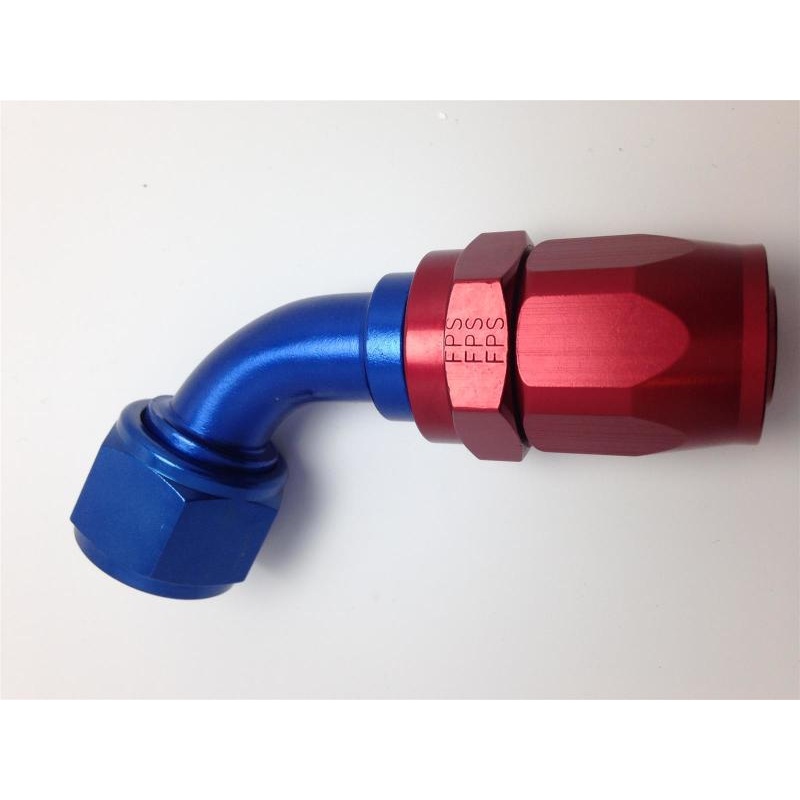 Fragola -8AN x 60 Degree Pro-Flow Hose End – Blue/Red