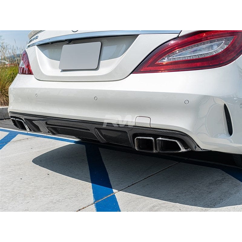 RW Carbon Carbon Fiber Diffuser – Mercedes / W218 / CLS63 / AMG
