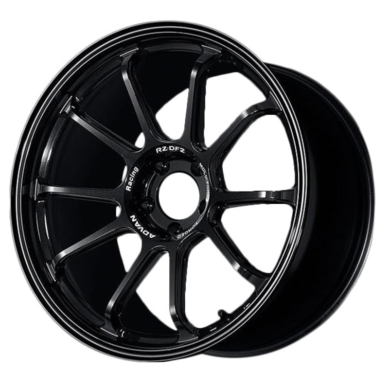 Advan RZ-DF2 Wheel (C-2 Concave) – 20×9.5 +45 | 5×114.3 | Racing Titanium Black