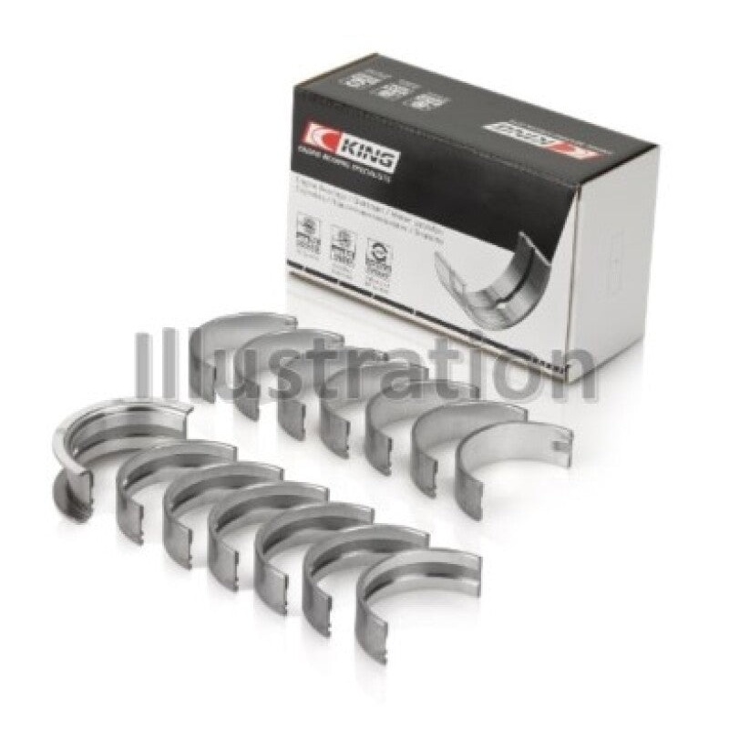 King BMW N55B30A/N53B30A/N52B30A Main Bearing Set – Size +0.25mm