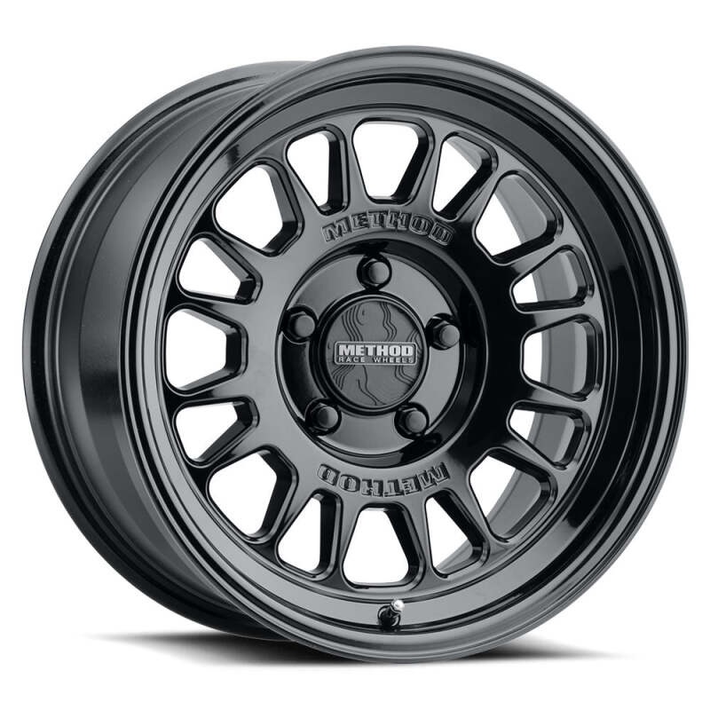 Method MR318 17×8.5 0mm Offset 6×5.5 106.25mm CB – Gloss Black Wheel