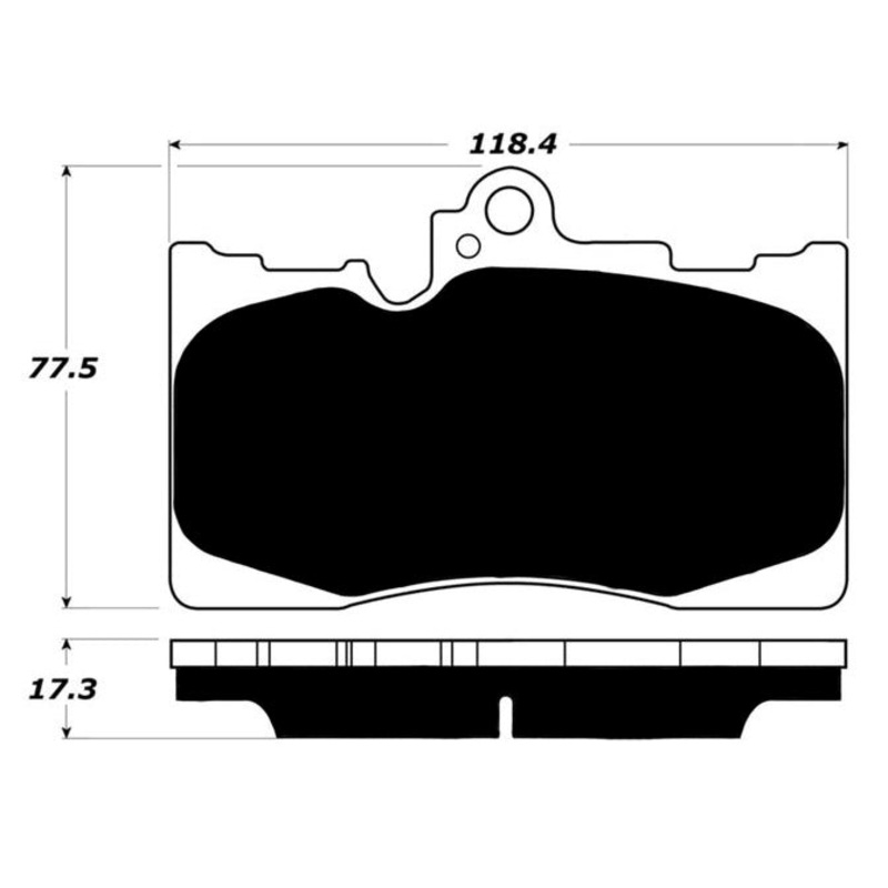 Porterfield Brake Pads for 2019 LEXUS RC350