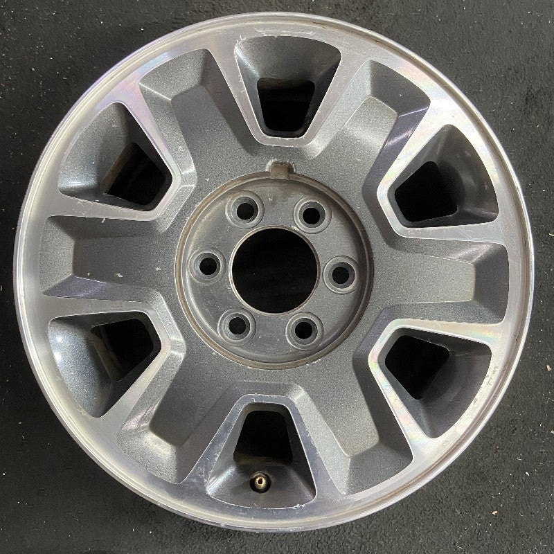 17″ FORD F150 PICKUP 09-12 17×7.5 aluminum 6 spoke indented spokes charcoal spokes Original OEM Wheel Rim