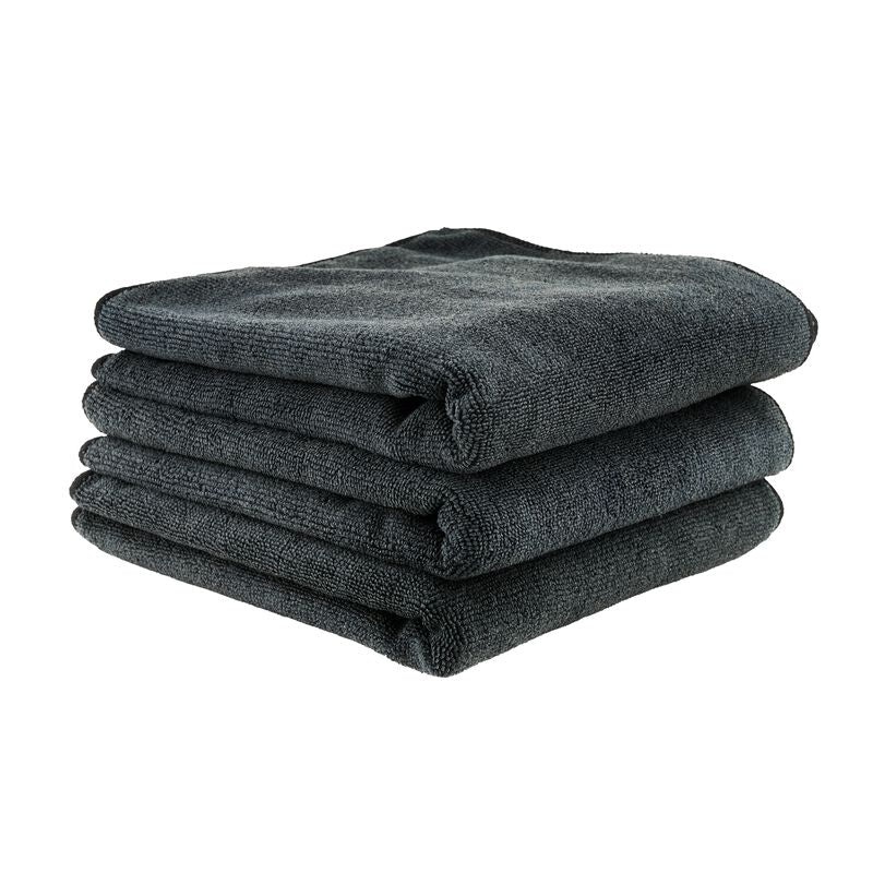 Chemical Guys Workhorse Professional Grade Microfiber Towel Black | Universal (MIC35303)