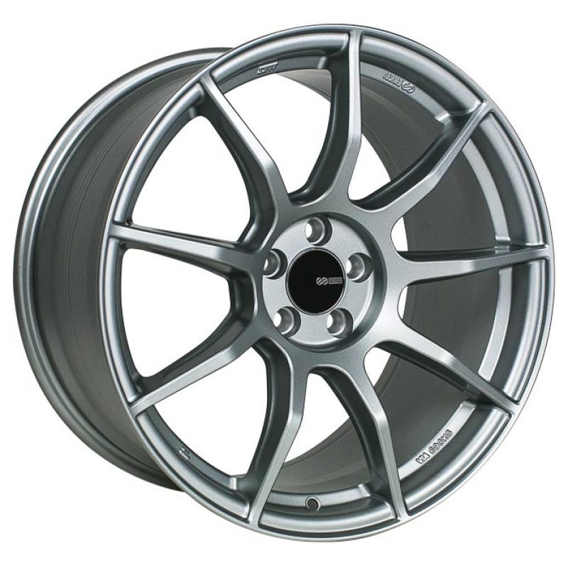Enkei TS9 18×8.5 5×112 42mm Offset 72.6mm Bore Platinum Grey
