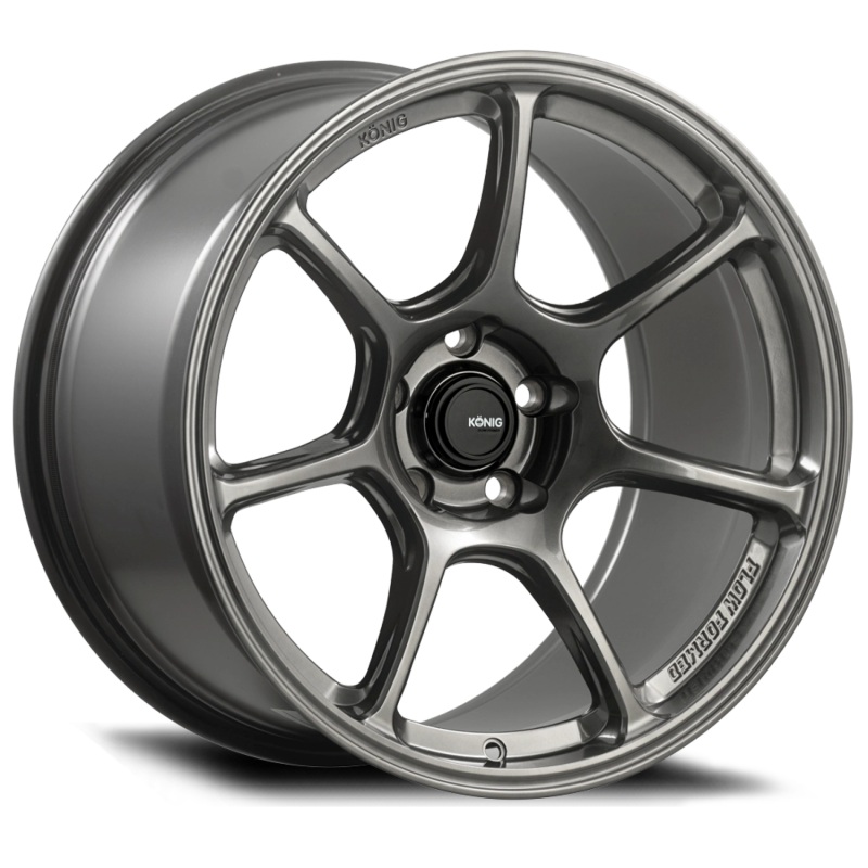Konig Ultragram 18×9.5 5×114.3 ET25 Titanium Metallic Knurled Bead