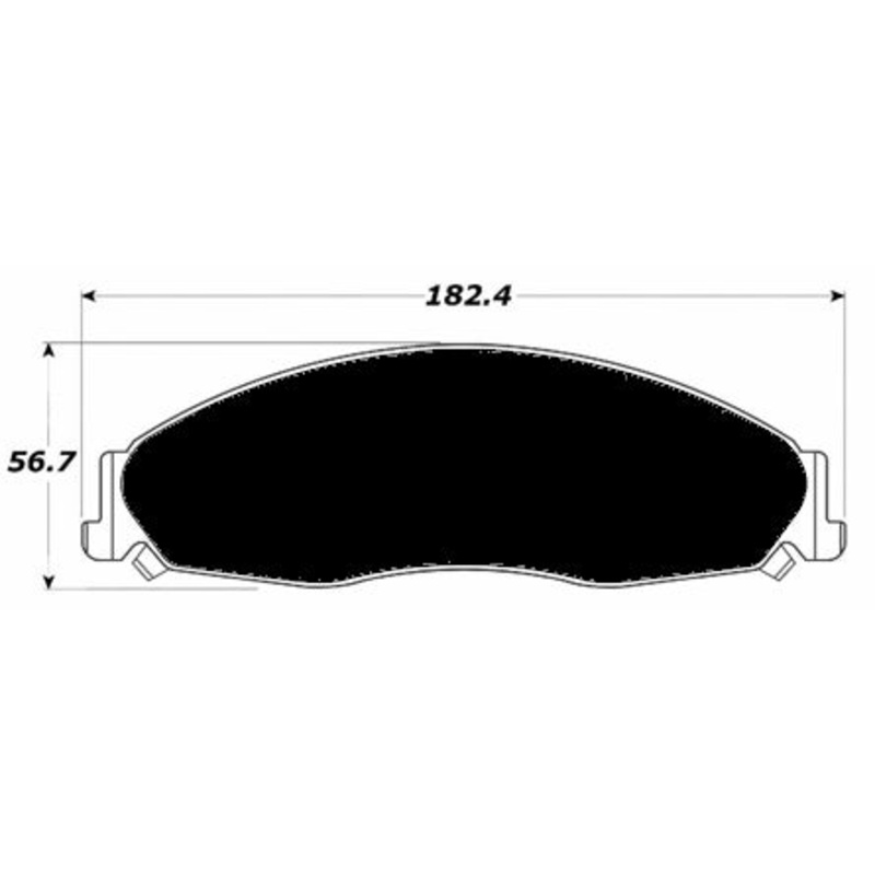 Porterfield Brake Pads for 2005 CADILLAC CTS Sedan