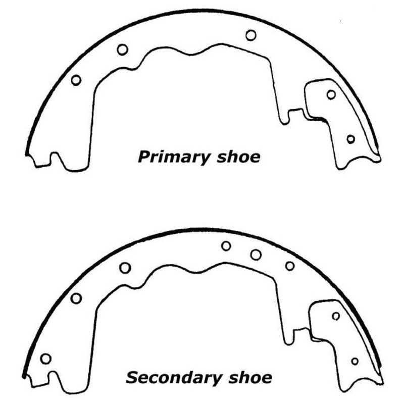 Porterfield Brake Shoes for 1992 FORD F250 3/4 Ton 2WD Rear Drum 7 Lug