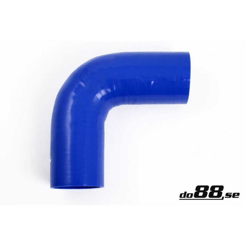 Silicone Hose Blue 90 degree 2,5” (63mm)
