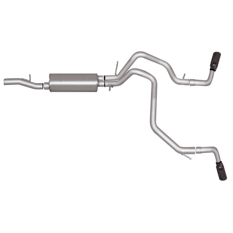 Gibson 15-19 Chevrolet Tahoe LS 5.3L 2.25in Cat-Back Dual Extreme Exhaust – Aluminized