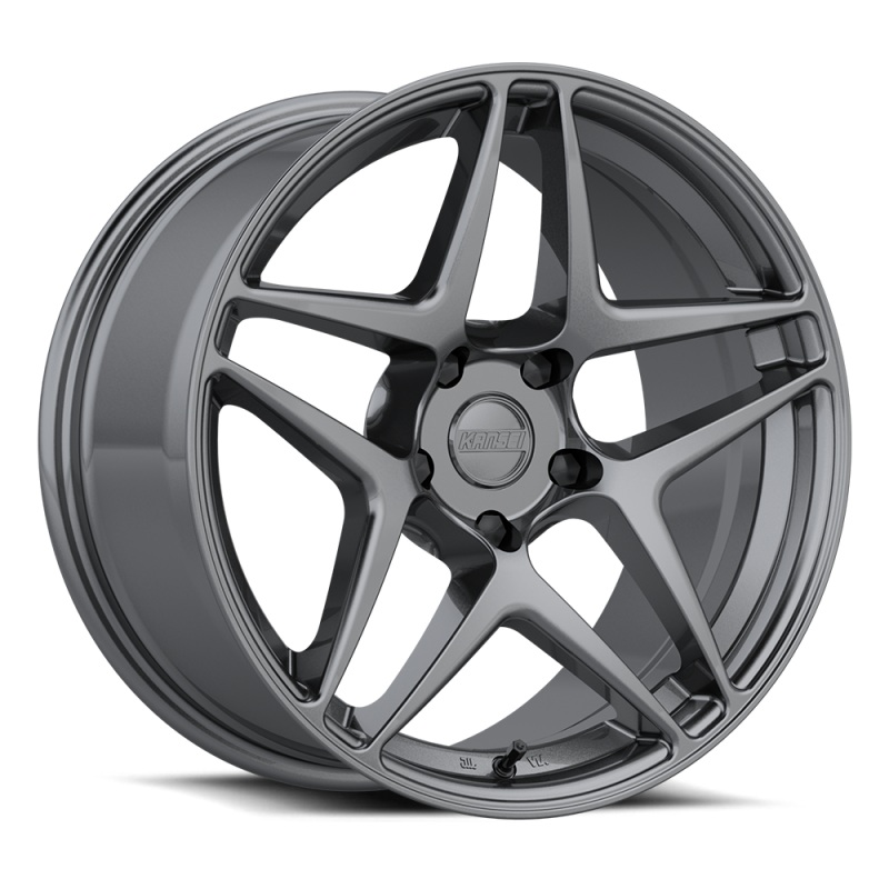 Kansei K15G Astro 18×10.5in / 5×114.3 BP / 12mm Offset / 73.1mm Bore – Gunmetal Wheel