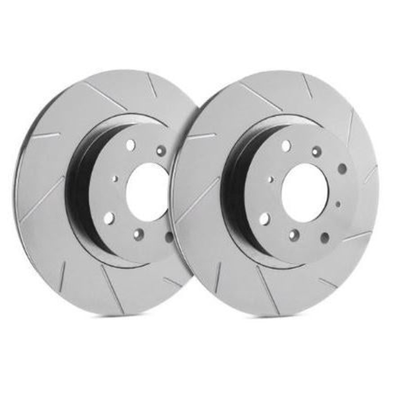 SP Performance Peak Series Slot ZRC Front Rotors (Pair) Subaru WRX (non eyesight) 2015-2018