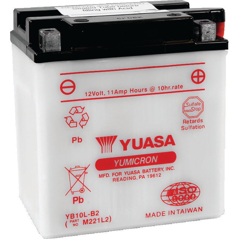 Yuasa YB10L-B2 Yumicron 12-Volt Battery
