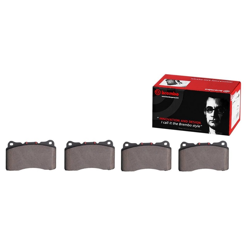 Brembo 04-07 Cadillac CTS/05-11 STS/05-06 Ford GT Front Premium NAO Ceramic OE Equivalent Pad