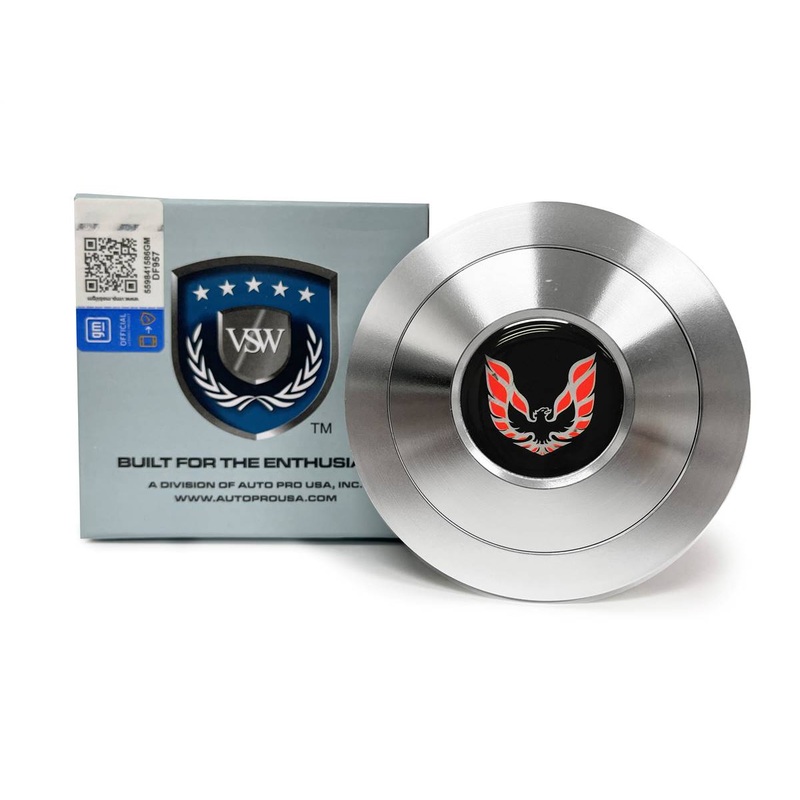 VSW S9 | Red Pontiac Firebird Emblem, 1970-81 | Premium Horn Button | STE1021-21