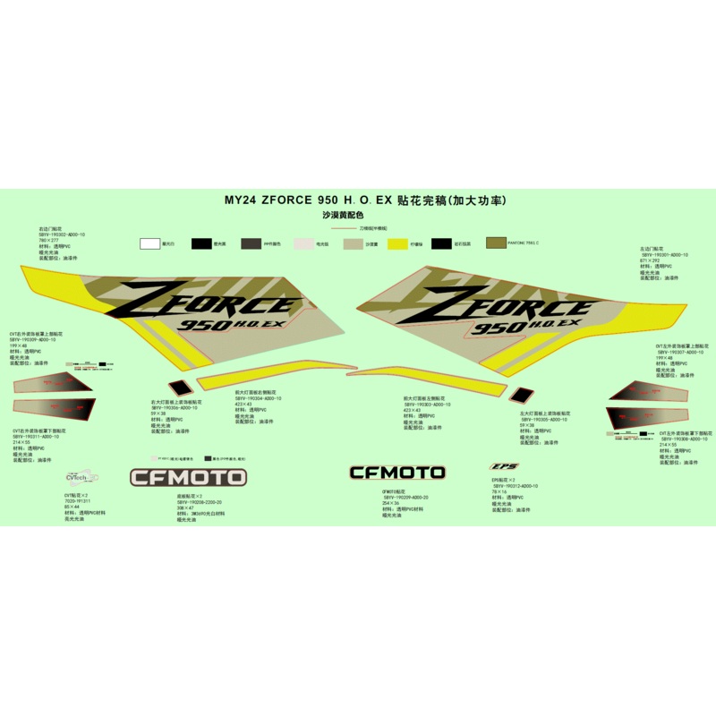 Eps Decal by CF Moto