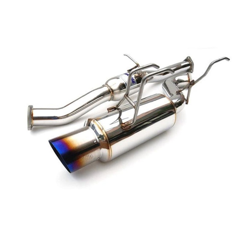 Invidia 97-01 Prelude Q300 Titanium Rolled Tip Cat-back Exhaust | HS97HP1GNT