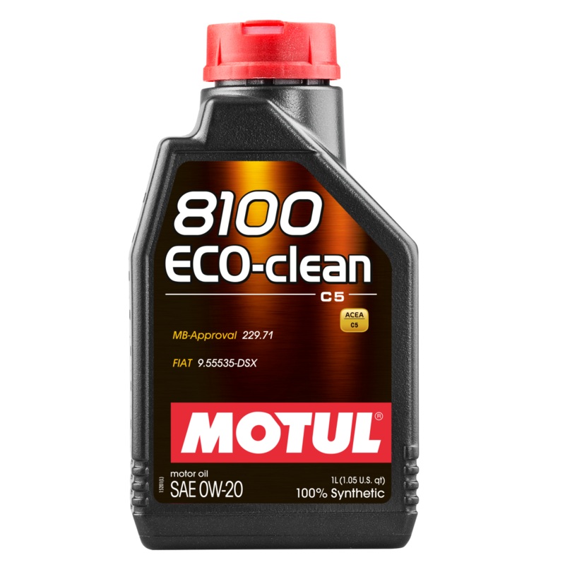 Motul 1L Synthetic Engine Oil 8100 Eco-Clean 0W20