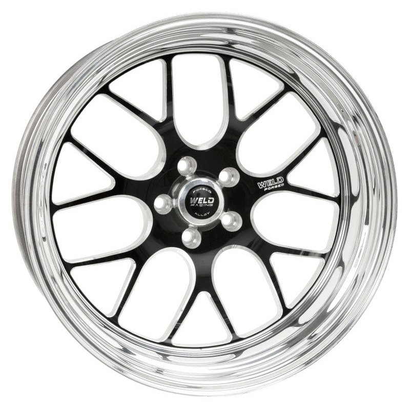 Weld S77 20×11 / 5×4.5 BP / 8.4in. BS Black Wheel (Medium Pad) – Non-Beadlock