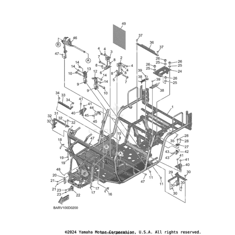 Complete Frame by Yamaha