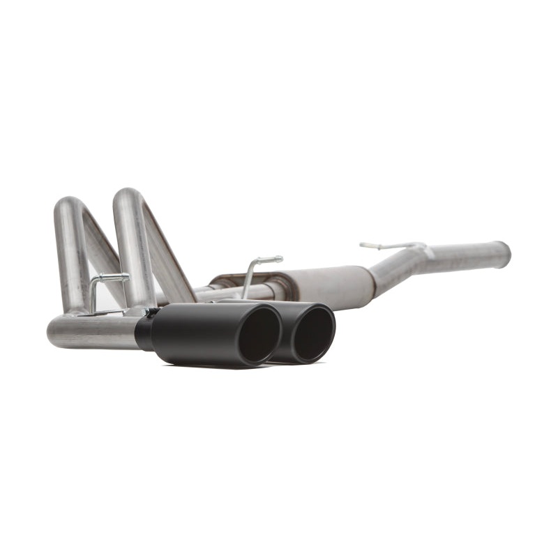 Gibson 15-19 Ford F-150 King Ranch 5.0L 3in/2.5in Cat-Back Dual Sport Exhaust – Black Elite