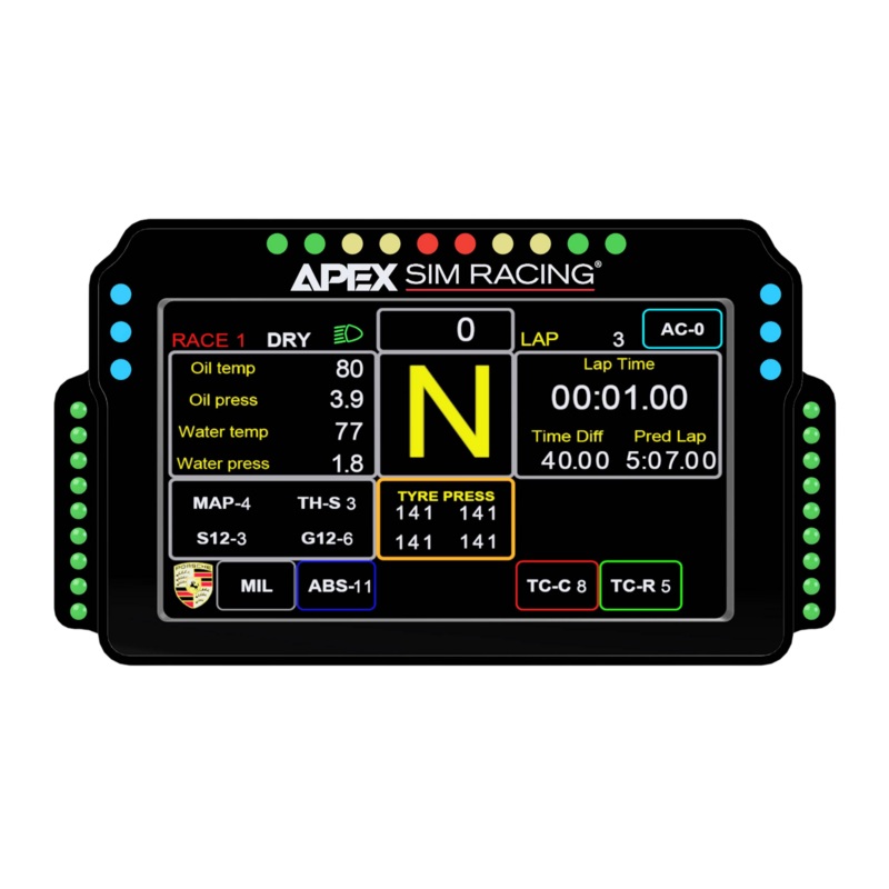 GT3R 5″ DDU Sim Racing Display V2