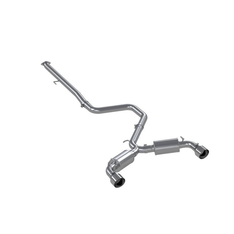 MBRP 2019+ Hyundai Veloster N 2.0L Turbo 3in Cat Back – Aluminized Steel – T304 Tip