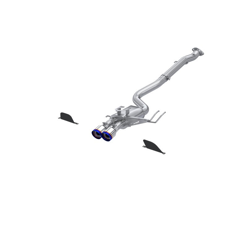 MBRP [23-25 Toyota Corolla GR 1.6L] T304 SS 3in Cat-Back Dual Center Rear w/ Burnt End Tips | S43033BE