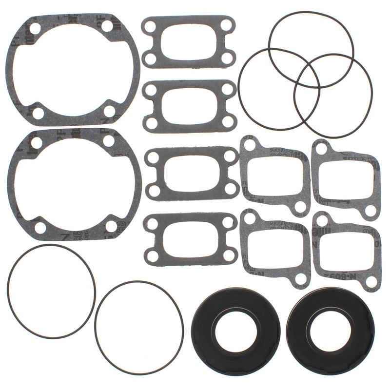 Vertex 711210 Pistons 95-01 Formula S 380cc/02-03 Grand Touring 380 F Complete Gasket Kit w/ Seals