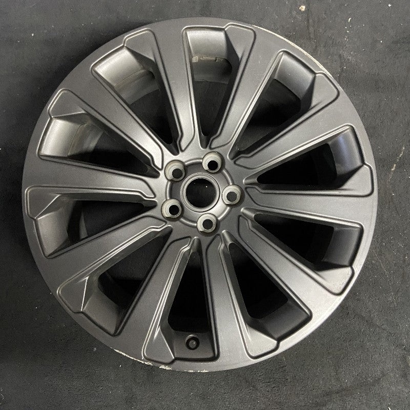 20″ VELAR 18 20×8.5 alloy 10 spoke gray Original OEM Wheel Rim
