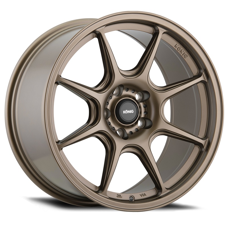 KONIG Lockout Wheel – 17×8.0 +45 | 4×100 | Matte Bronze
