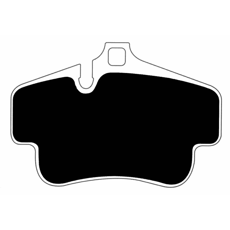 Porterfield Brake Pads for 2007 PORSCHE CAYMAN Coupe S w/Ceramic Discs