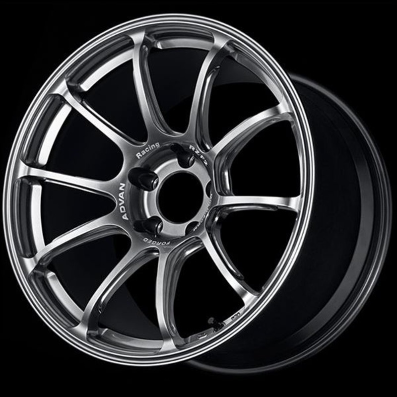 Advan RZ-F2 Wheel – 18×9.5 +44 | 5×114.3 | Hyper Platinum Black