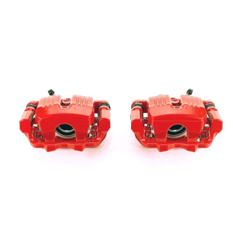 Power Stop 05-12 Acura RL Rear Red Calipers w/Brackets – Pair