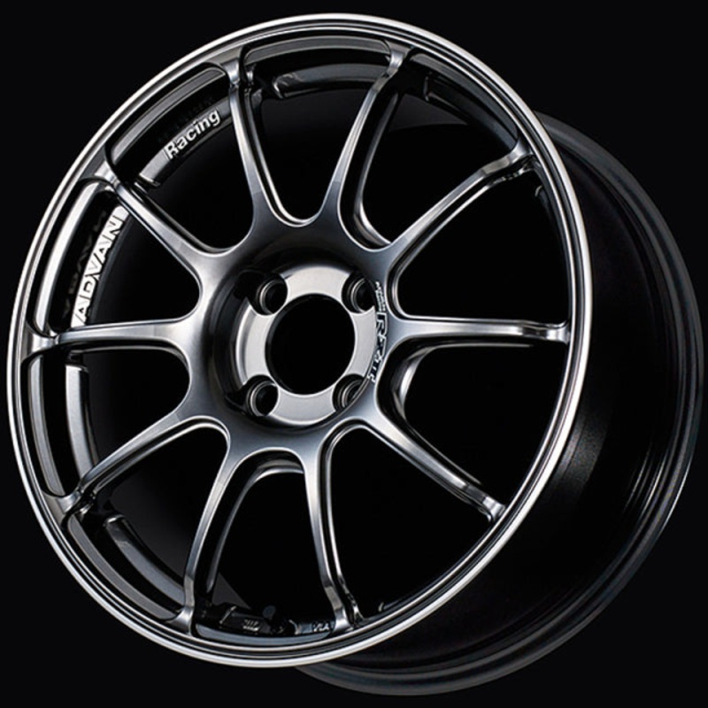 Advan RZII Wheel – 16×7.0 +48 | 4×100 | Racing Hyper Black & Ring