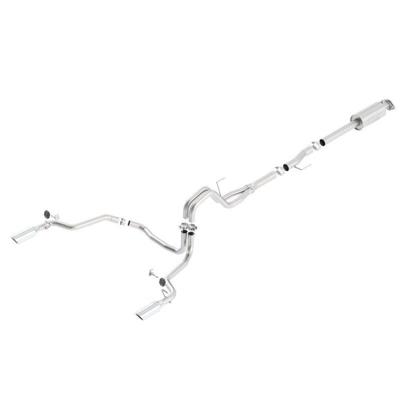 Borla 15-20 Ford F-150 3.5L EcoBoost Ext. Cab Std. Bed Catback Exhaust ATAK Single Split Rear Exit