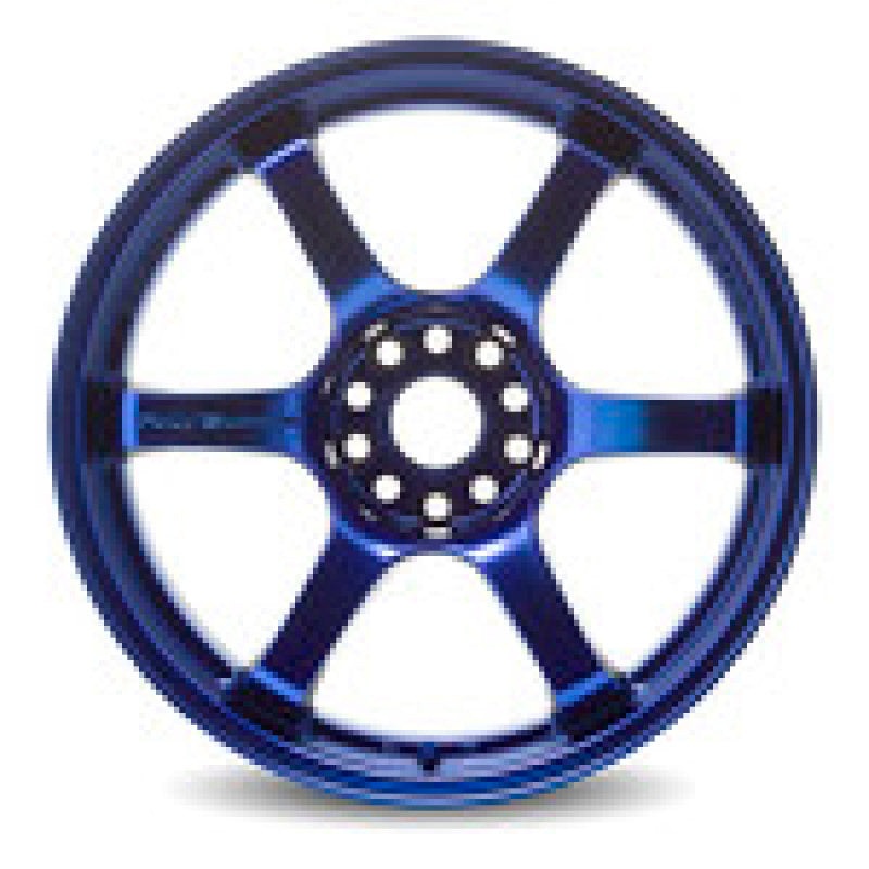 Gram Lights 57DR 19×9.5 +25 5-112 Sputter Blue Wheel