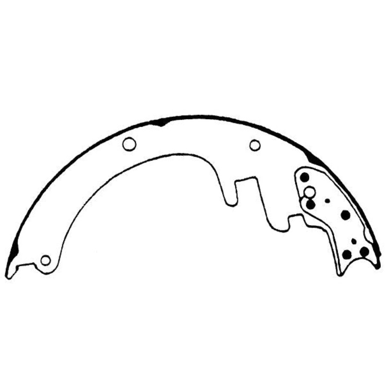 Porterfield Brake Shoes for 1992 GMC SUBURBAN 2500 2WD 13 x 2 1/2″ Rear Shoe