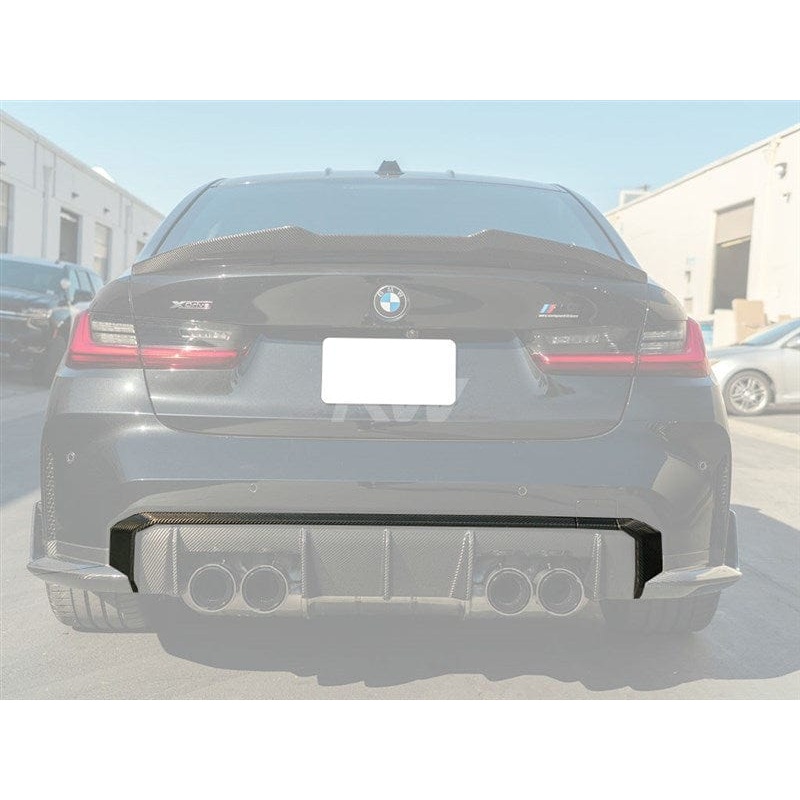 RW Carbon CF Outer Diffuser Trim – BMW / G8X / M3 / M4