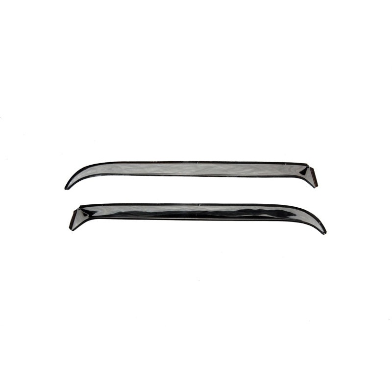 AVS 75-91 Ford E-100 Econoline Ventshade Window Deflectors 2pc – Stainless