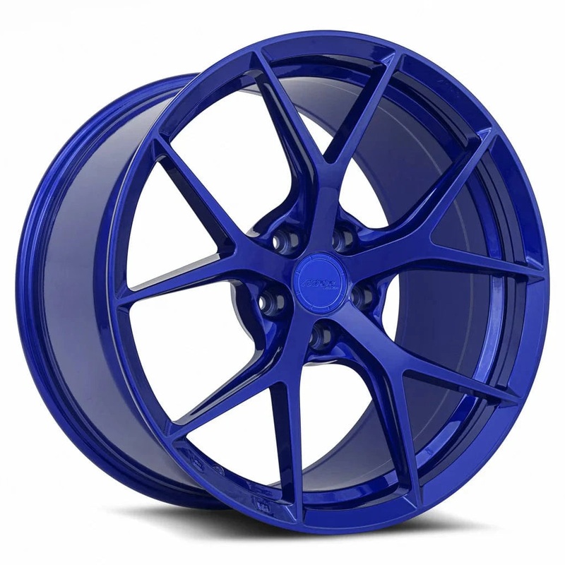 MRR FS6 20″ 5×120 Candy Blue fit Camaro