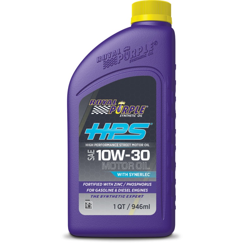 Royal Purple HPS Synthetic High Performance Street 10W-30 Motor Oil – 1 Quart