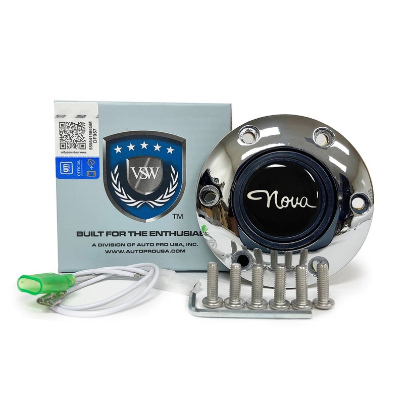 VSW S6 | Nova Emblem, 1962-64 | Chrome Horn Button | STE1032CHR