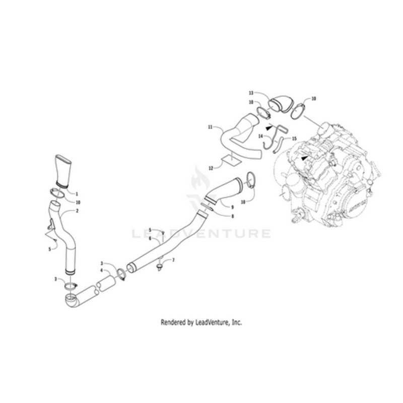 Wire Form Support by Arctic Cat