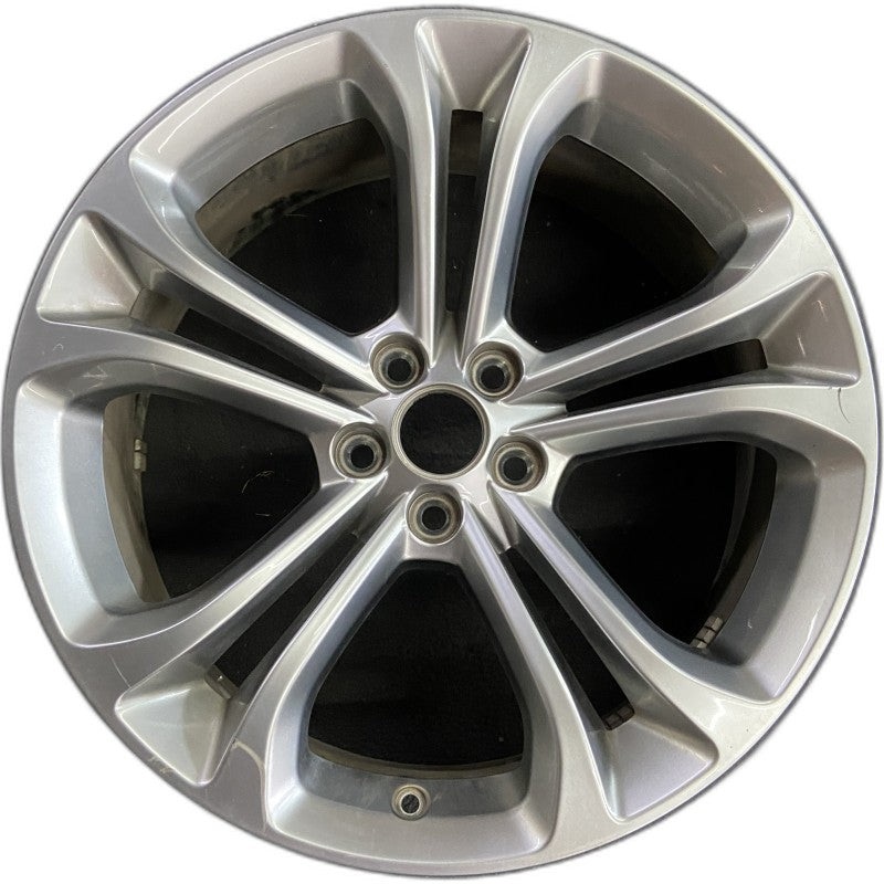 20″ CHALLENGER 20 20×8 aluminum 5 spoke double spoke satin carb opt WHK Original OEM Wheel Rim