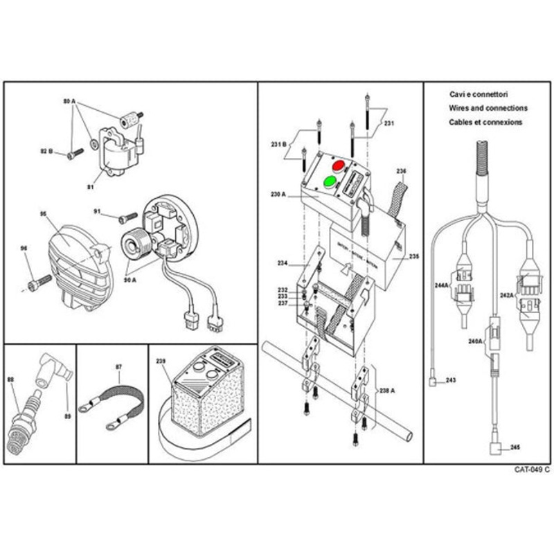 (231) IA-00028 Leopard Power Pack Screw 5mm x 60