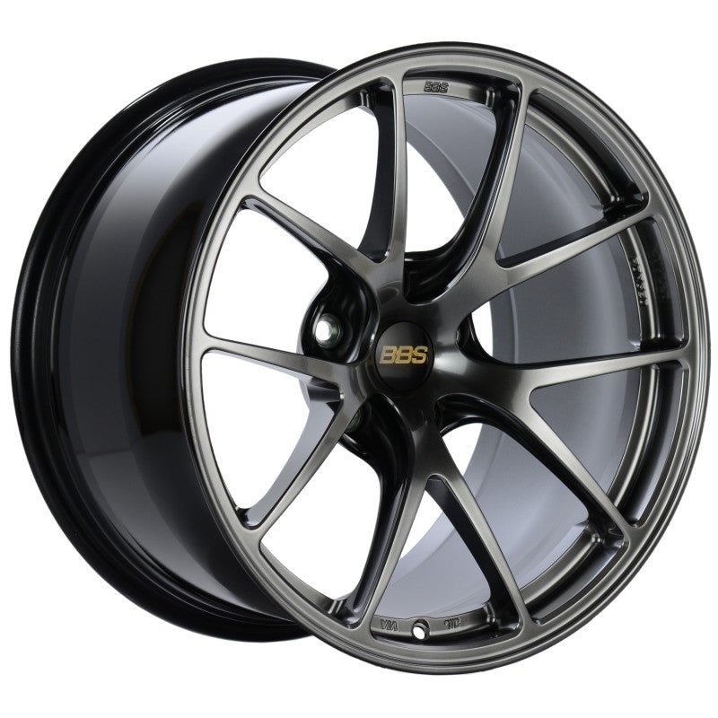 BBS RI-A 18×8.5 5×120 ET34 Diamond Black Wheel -82mm PFS/Clip Required